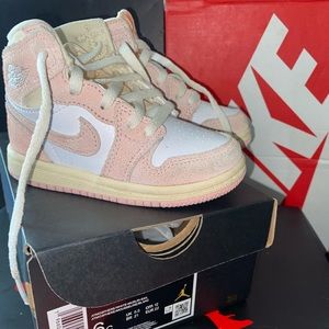 Jordan 1 High ‘Pink Washed’ Size 6 Toddler